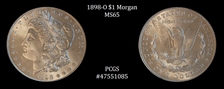 1898-O $1 MS65