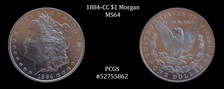 1884-CC $1 MS64