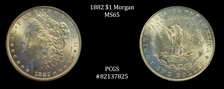 1882 $1 MS65