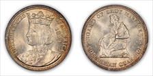1893 25C Isabella MS66+
