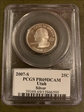 2007-S 25C Utah Silver PR69DCAM