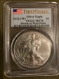 2012-(W) $1 Silver Eagle Struck at West Point First Strike MS70