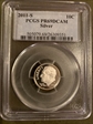 2011-S 10C Silver PR69DCAM
