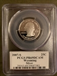 2007-S 25C Wyoming Silver PR69DCAM