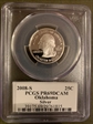 2008-S 25C Oklahoma Silver PR69DCAM