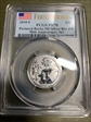 2018-S 25C Pictured Rocks NP-Silver Rev PR 50th Anniversary Set First Strike PR70