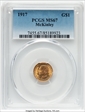 1917 G$1 McKinley MS67