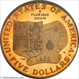 1992-W $5 Christopher Columbus PR70DCAM