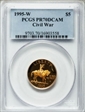1995-W $5 Civil War PR70DCAM