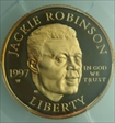 1997-W $5 Jackie Robinson PR70DCAM