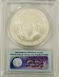 2006-W $1 Burnished Silver Eagle 20th Anniversary First Strike SP70