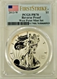 2013-W $1 Reverse Proof West Point Mint Set First Strike PR70