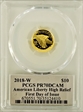 2018-W $10 American Liberty High Relief First Day of Issue Freedom PR70DCAM