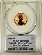 2019-W 1C Shield - Reverse Proof First Day of Issue Cleveland Native PR70RD