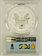2021-W $1 Silver Eagle Rev PR - Type 1 Designer Edition - First Day of Issue PR70