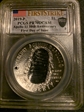 2019-P $1 Apollo 11 50th Anniversary First Day of Issue Black Shield AMF PR70DCAM