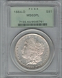 1884-O $1 MS63PL