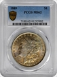 1889 $1 MS62