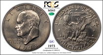 1973 $1 MS65