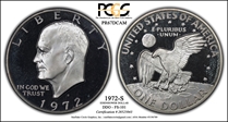1972-S $1 Silver DDO FS-101 PR67DCAM