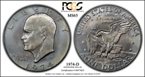 1974-D $1 MS65