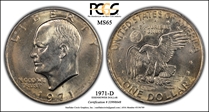 1971-D $1 MS65