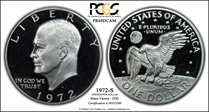 1972-S $1 Silver PR69DCAM