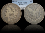 1899-O $1 Micro O VG10