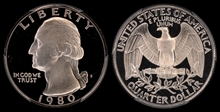 1980-S 25C PR69DCAM