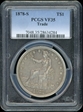 1878-S T$1 Trade VF35