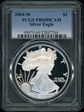 2004-W $1 Silver Eagle PR69DCAM