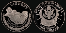 1991-S $1 Mount Rushmore PR69DCAM