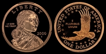2000-S SAC$1 PR69DCAM