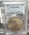 1924 $1 MS64