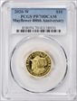 2020-W $10 Mayflower 400th Anniversary PR70DCAM