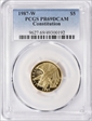1987-W $5 Constitution PR69DCAM