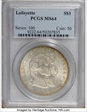 1900 $1 Lafayette MS64