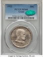1922 50C Grant MS66