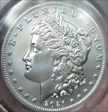 2021-CC Privy $1 Morgan Dollar 100th Anniversary First Day of Issue MS70