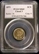 1873 3CN Closed 3 MS65