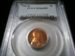 1946-D 1C MS66RD
