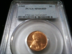 1942 1C MS66RD
