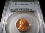 1942-D 1C MS65RD