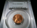 1944-S 1C MS65RD