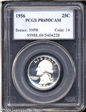 1956 25C PR69DCAM