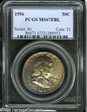 1956 50C MS67FBL