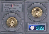 2009-D $1 W.H. Harrison - Pos A Satin Finish SP68