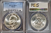 1972-S $1 Silver MS67