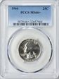 1966 25C MS66+ 