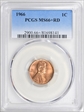 1966 1C MS66+ RD